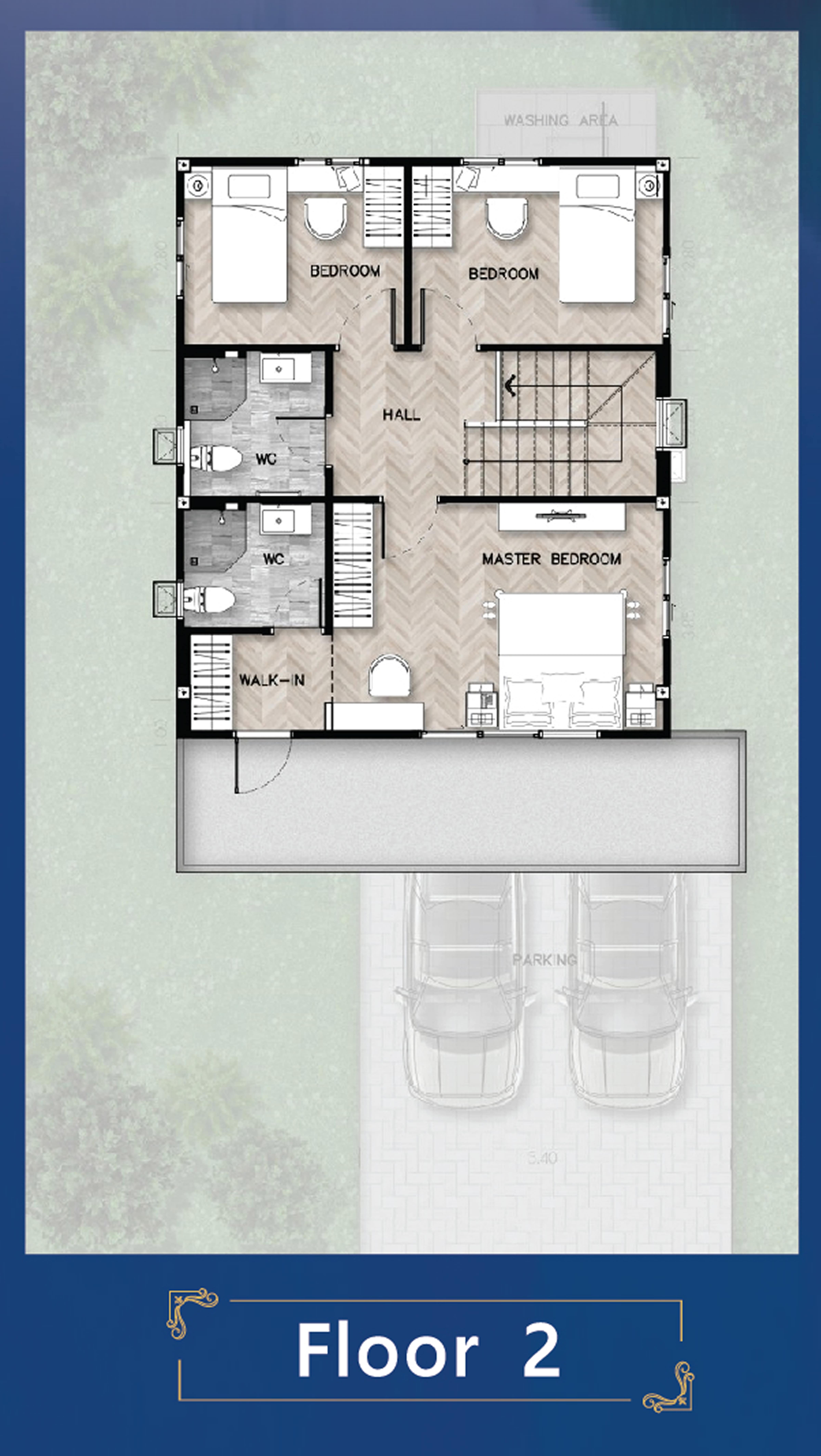 Floor Plan ชั้นที่ 2