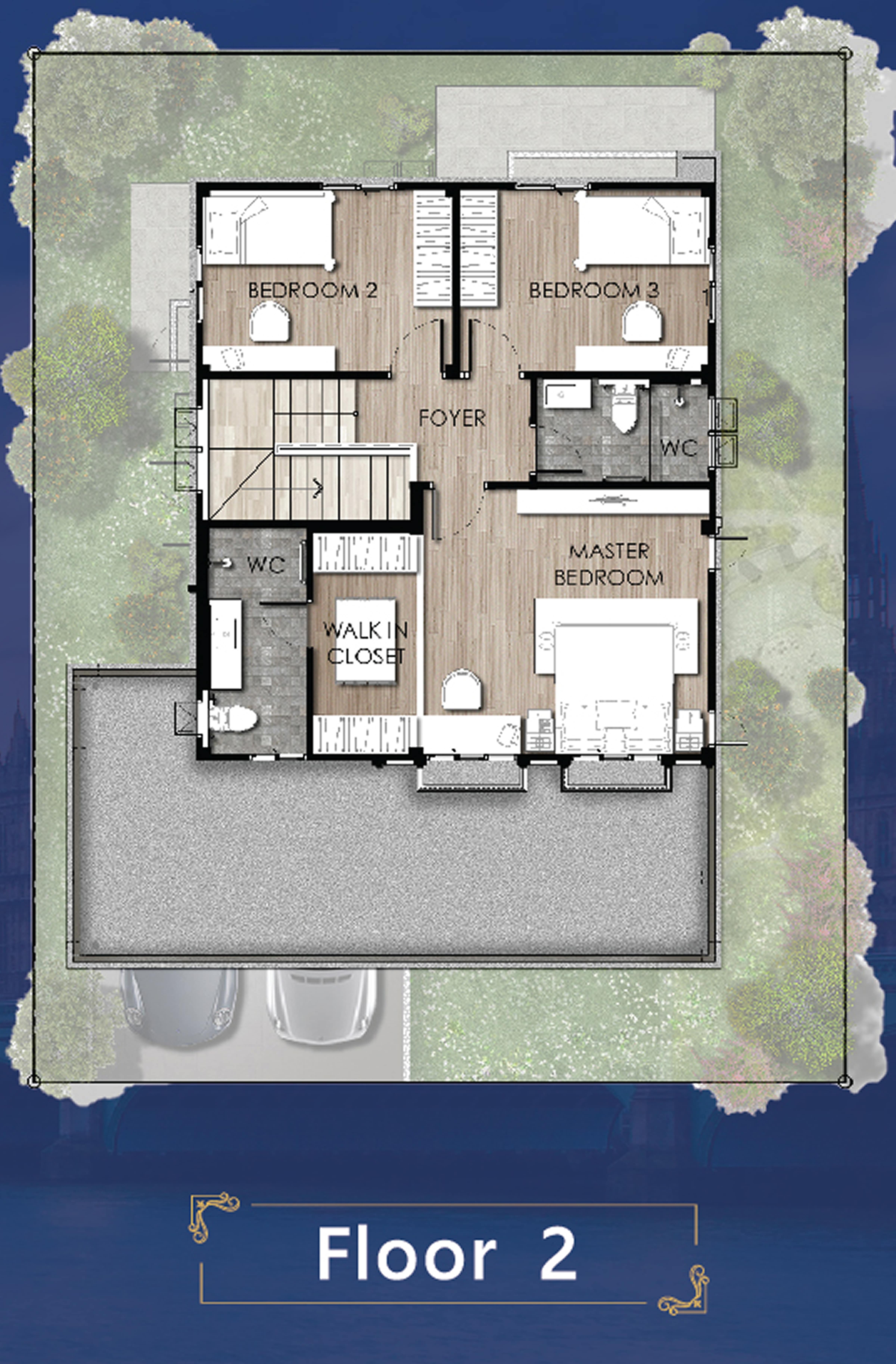 Floor Plan ชั้นที่ 2