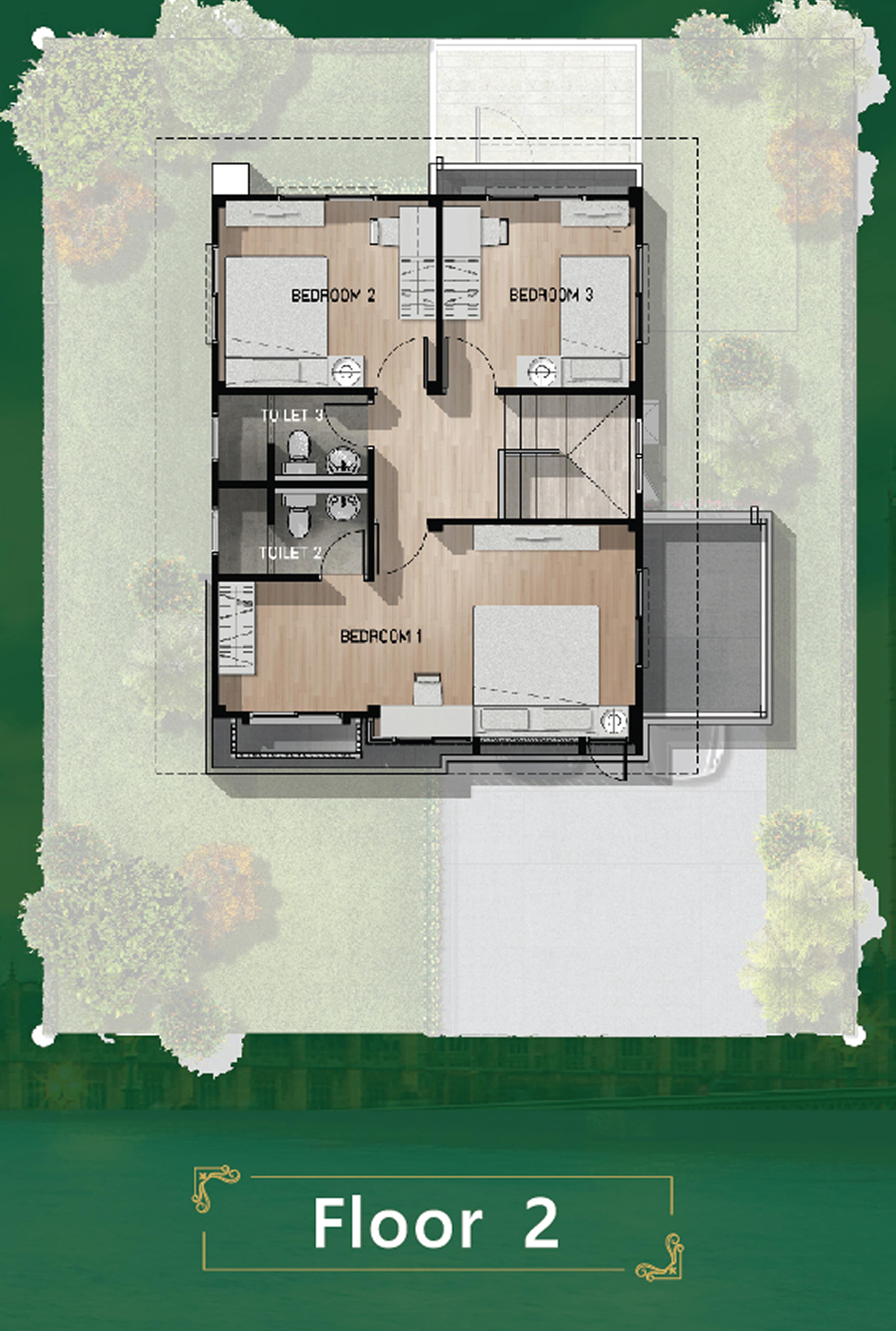 Floor Plan ชั้นที่ 2