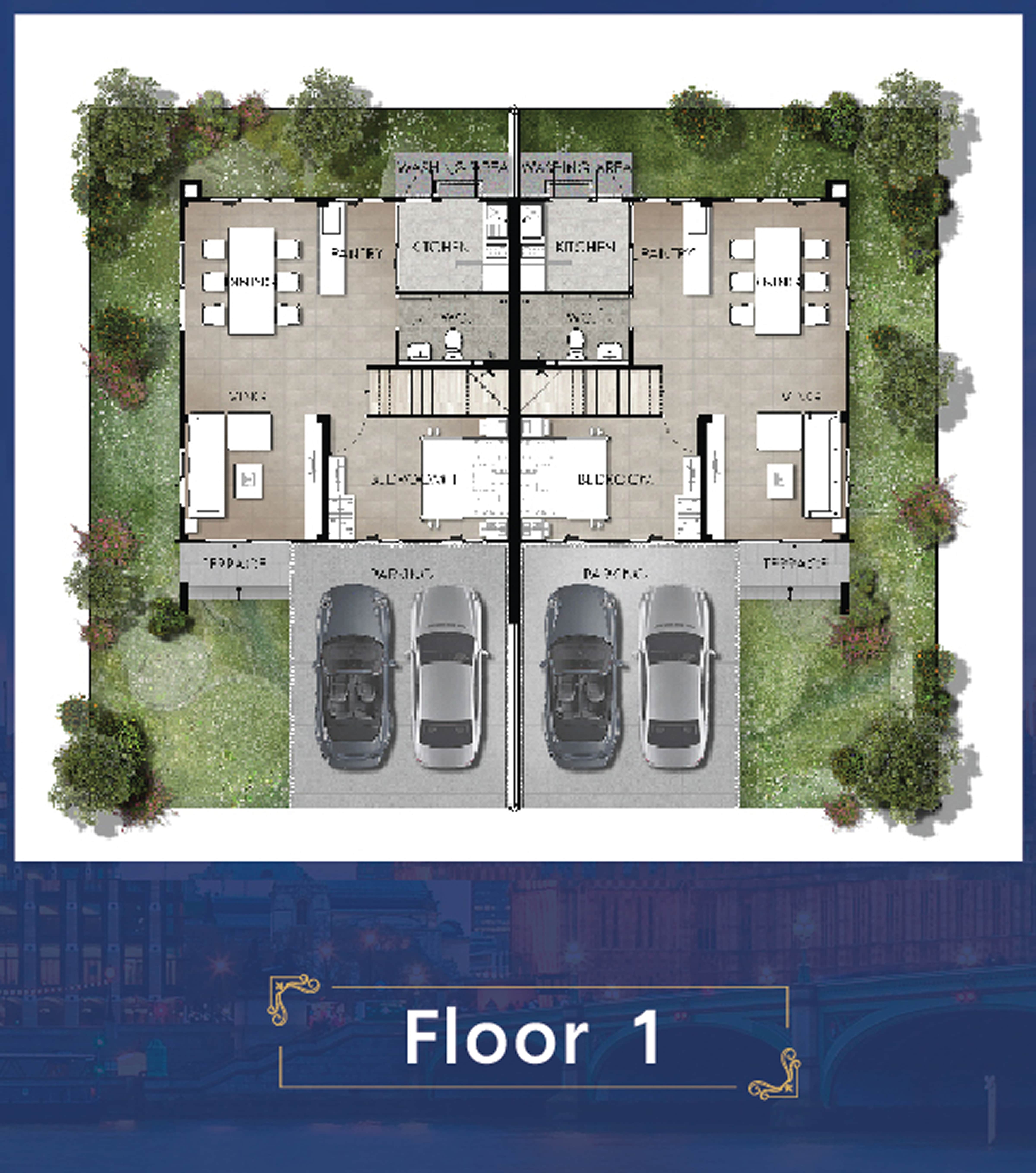 Floor Plan ชั้นที่ 1